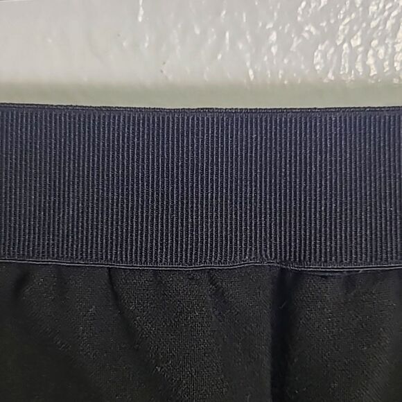 Future Collective Black Ponte Flare Pleated Trouser, Size 14 - Picture 9 of 12